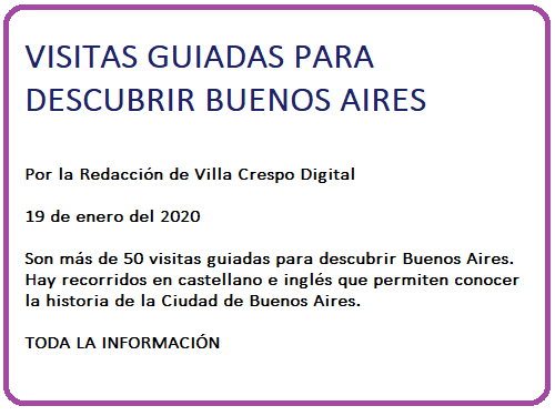 VISITAS GUIADAS EN LA CIUDAD